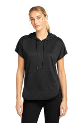 New Era® Women's Performance Terry Short Sleeve Hoodie