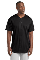Sport-Tek® PosiCharge® Tough Mesh Full-Button Jersey