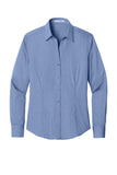 Port Authority® Women's Crosshatch Easy Care Shirt