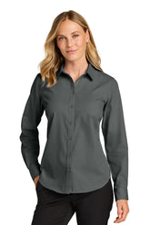 Port Authority® Women’s Long Sleeve Nailhead Easy Care Shirt