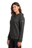 Nike Women's Club Fleece Sleeve Swoosh Pullover Hoodie