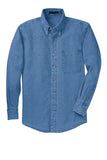 Port Authority® Long Sleeve Denim Shirt