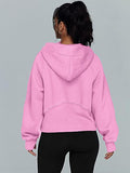 Vintage Zipper Hoodie Sweatshirt