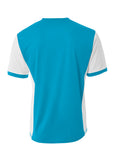 N3017 Electric Blue White, back view