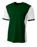 NB3017 Forest/White, front view