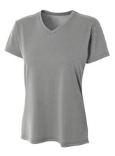 A4 Women's Topflight Heather Tee - Athletic Heather front