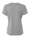 A4 Women's Topflight Heather Tee - Athletic Heather back