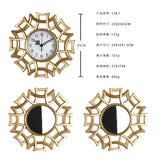 Vintage Antique Gold European Luxury Wall Clock