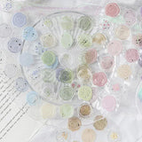 Vintage Wax Seal Stickers Set DIY