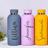Customizable Narrow-Mouth Sports Water Bottle for Hiking, Camping & Workouts