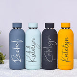 Customizable Narrow-Mouth Sports Water Bottle for Hiking, Camping & Workouts