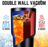 Customizable Stainless Steel Insulated Travel Tumbler with Leak-Proof Lid