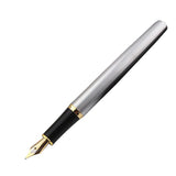 Vintage Baoer 388 Stainless Steel Fountain Pen
