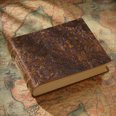 Vintage Handmade Sketchbook Cowhide Travel Record Notepad