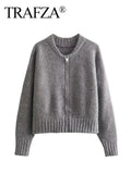 Women Vintage Solid Color Coat Long Sleeve