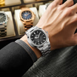 Luxury Vintage Waterproof Chronograph Quartz Wristwatch