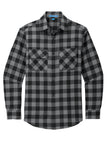Port Authority Plaid Flannel Shirt W668 product photo 3