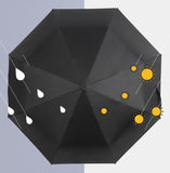 Vintage Creative Three Fold Automatic Samurai Umbrella