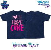 Love Hope Cure Shirt, Rare Disease Awareness T-shirt, Rare Disease Day Tee, Rare Disease Fighter Gift, Chronic Illness, Cancer Warrior Gifts