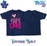 Love Hope Cure Shirt, Rare Disease Awareness T-shirt, Rare Disease Day Tee, Rare Disease Fighter Gift, Chronic Illness, Cancer Warrior Gifts