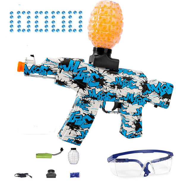 Airsoft Splatter Blaster Gun, Outdoor Indoor Best Gift for Holidays Christmas Birthday, Gel Ball Blaster Splatter Toy, Water Gun Electric Automatic Outdoor Activity