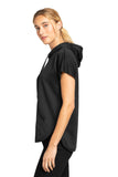 New Era® Women's Performance Terry Short Sleeve Hoodie