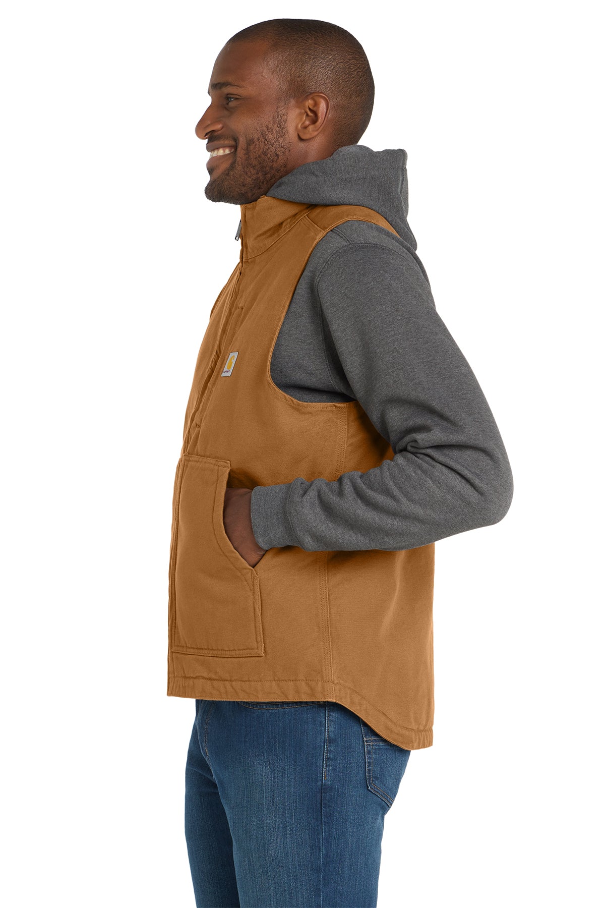 Carhartt® Sherpa-Lined Mock Neck Vest