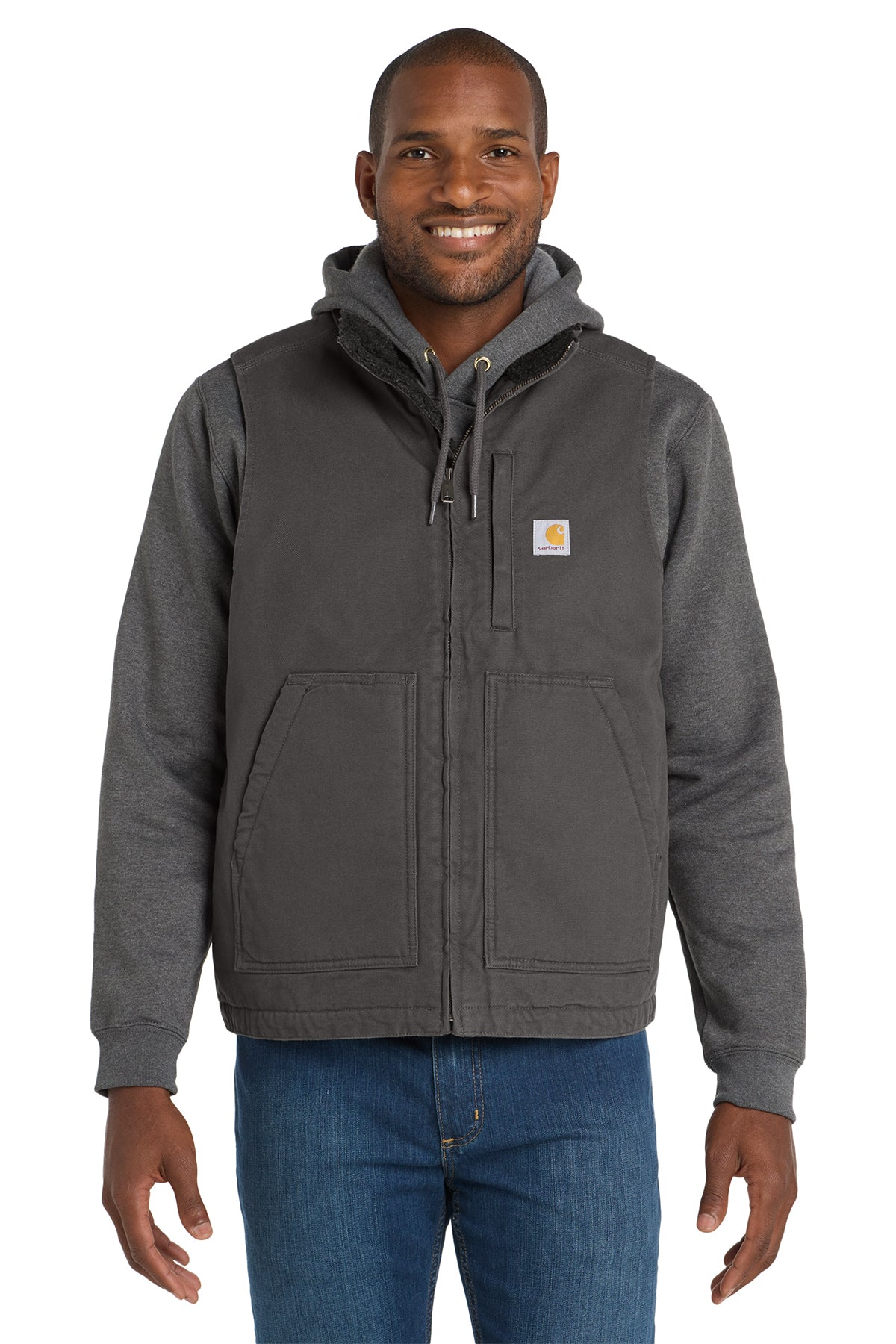 Carhartt® Sherpa-Lined Mock Neck Vest