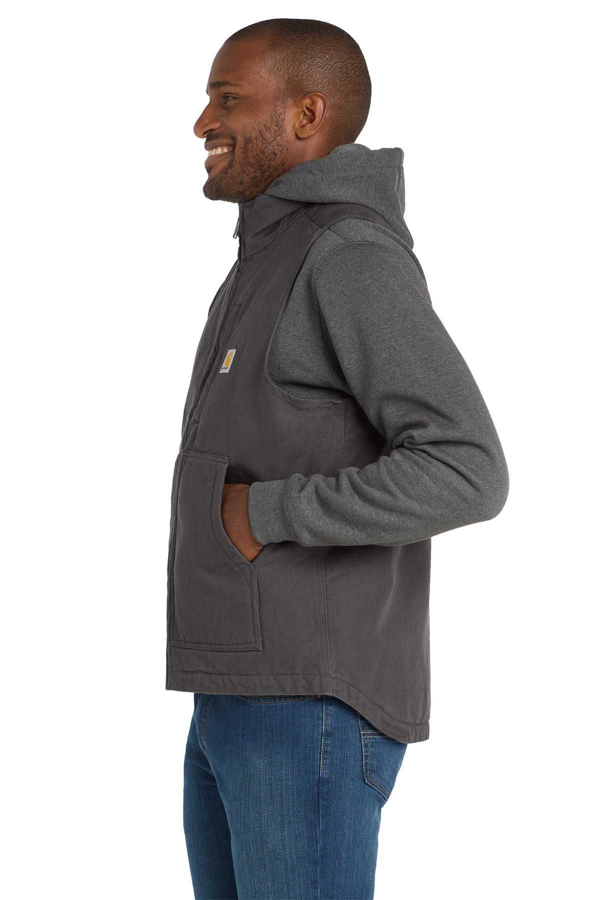 Carhartt® Sherpa-Lined Mock Neck Vest