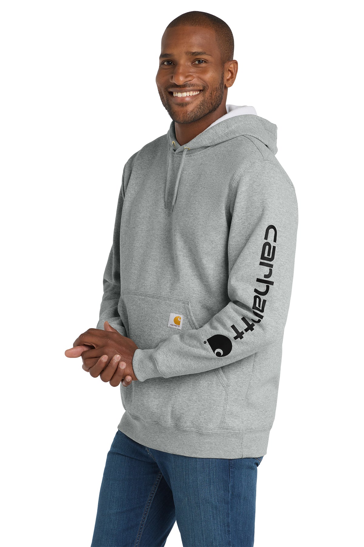 Carhartt® Midweight Hooded Logo Sweatshirt