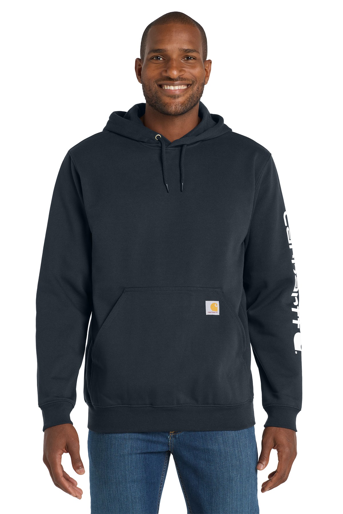 Carhartt® Midweight Hooded Logo Sweatshirt