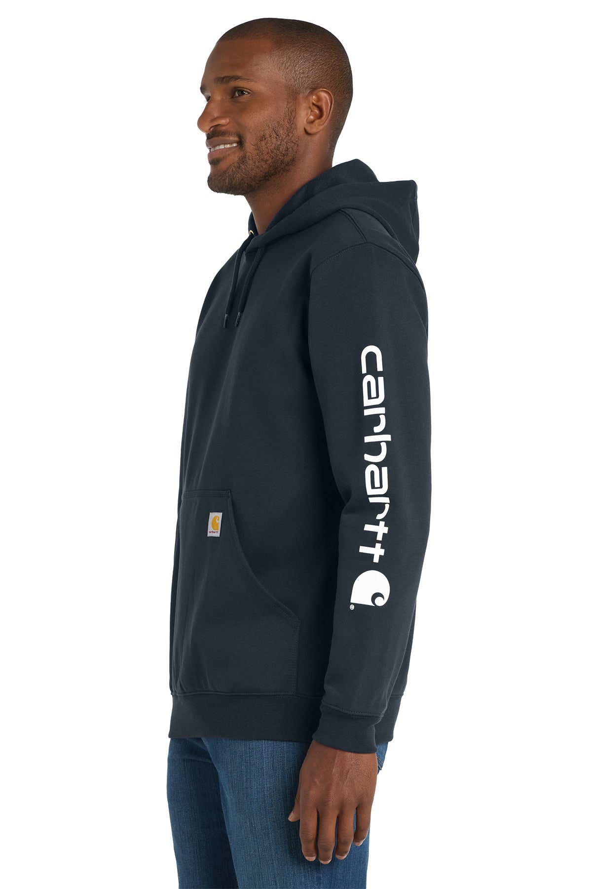 Carhartt® Midweight Hooded Logo Sweatshirt