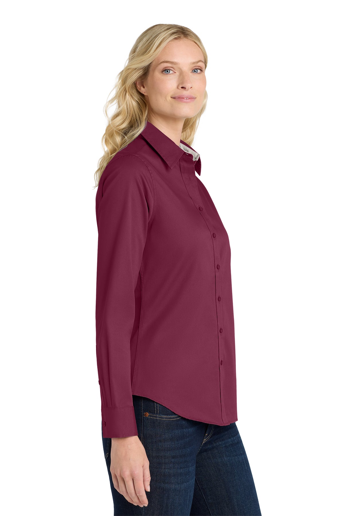 Port Authority® Women's Long Sleeve Easy Care Shirt