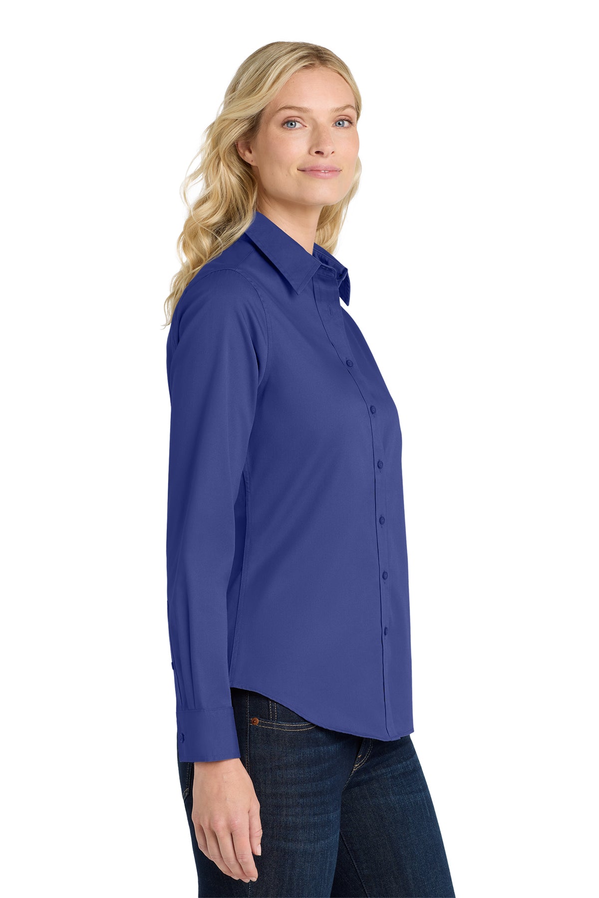 Port Authority® Women's Long Sleeve Easy Care Shirt
