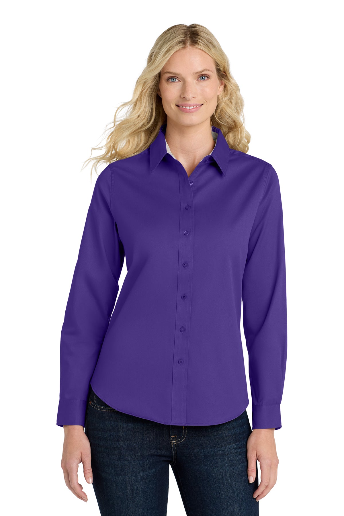 Port Authority® Women's Long Sleeve Easy Care Shirt
