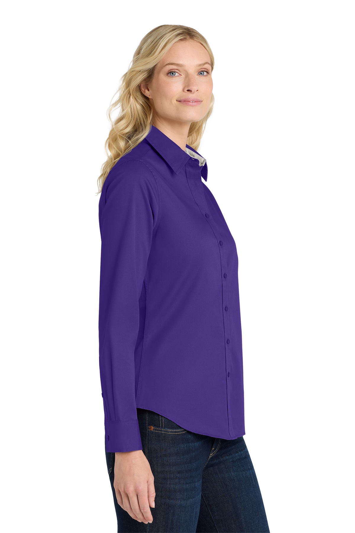 Port Authority® Women's Long Sleeve Easy Care Shirt