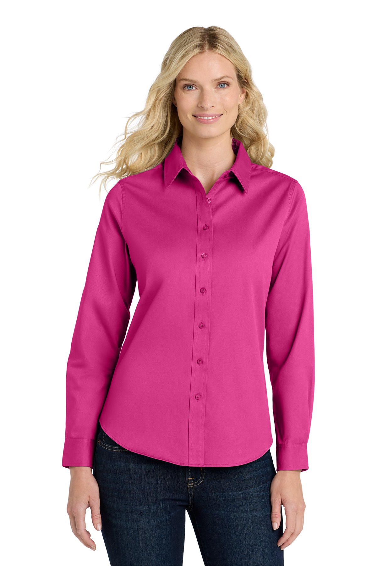 Port Authority® Women's Long Sleeve Easy Care Shirt