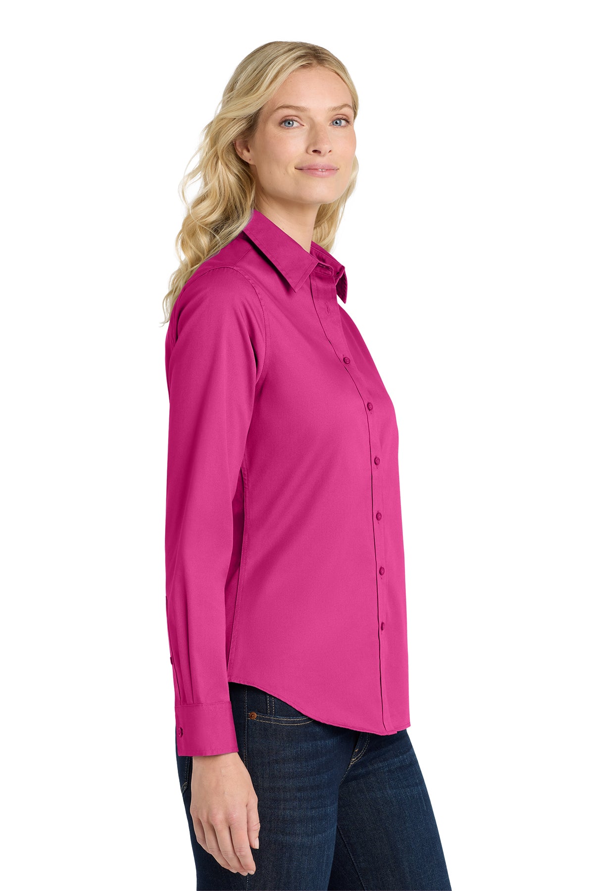 Port Authority® Women's Long Sleeve Easy Care Shirt