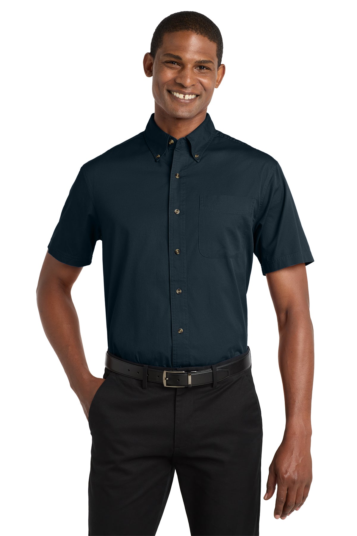 Port Authority® Short Sleeve Twill Shirt