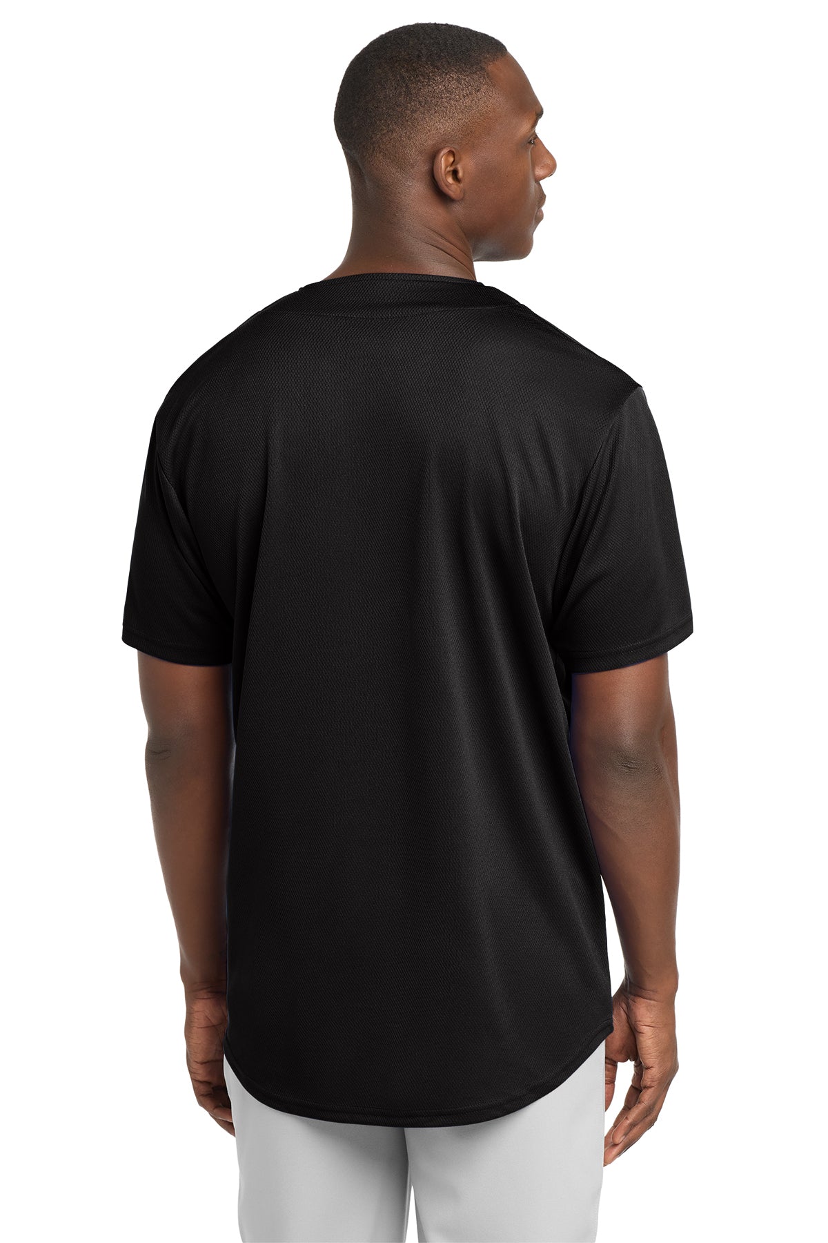 Sport-Tek® PosiCharge® Tough Mesh Full-Button Jersey