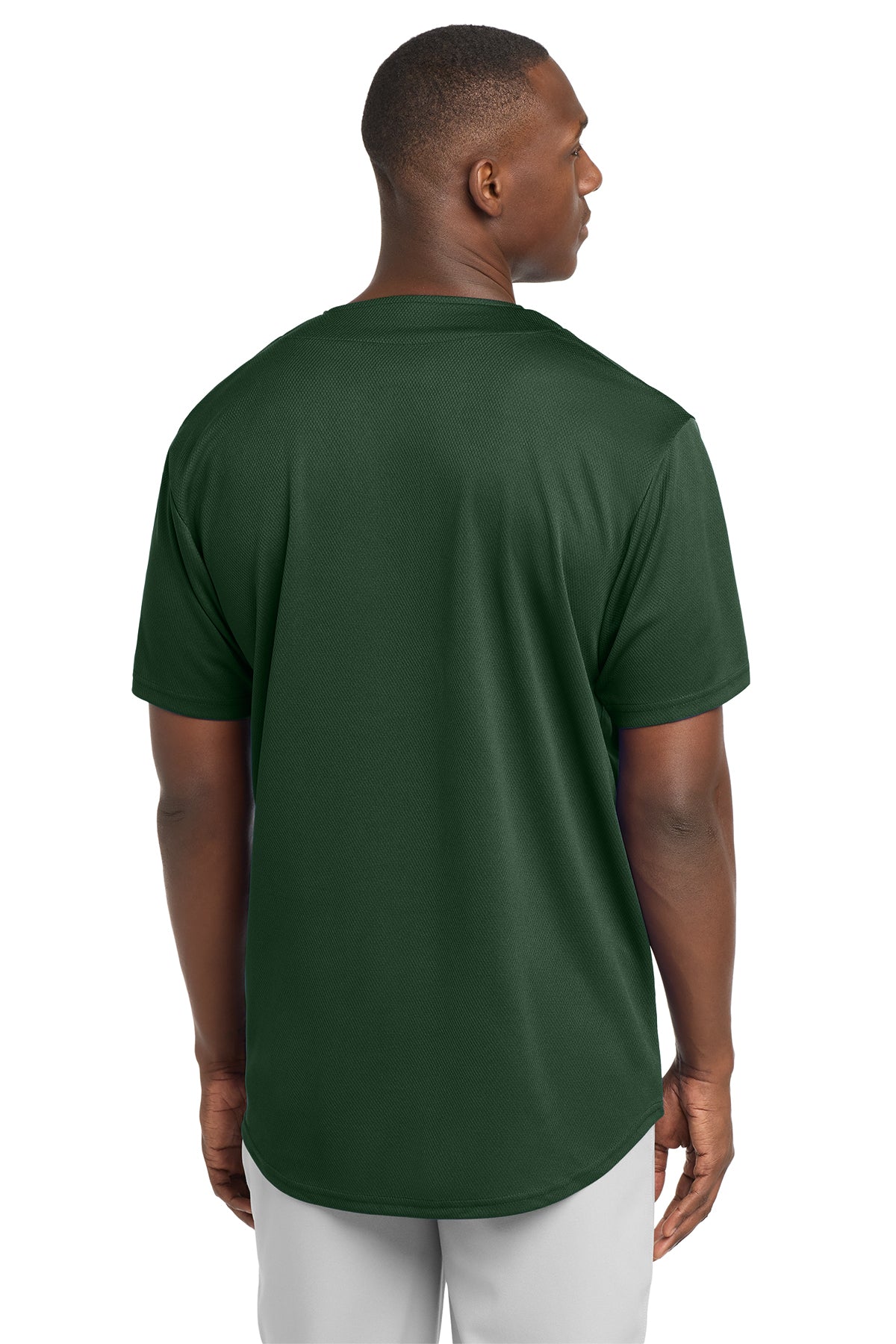 Sport-Tek® PosiCharge® Tough Mesh Full-Button Jersey