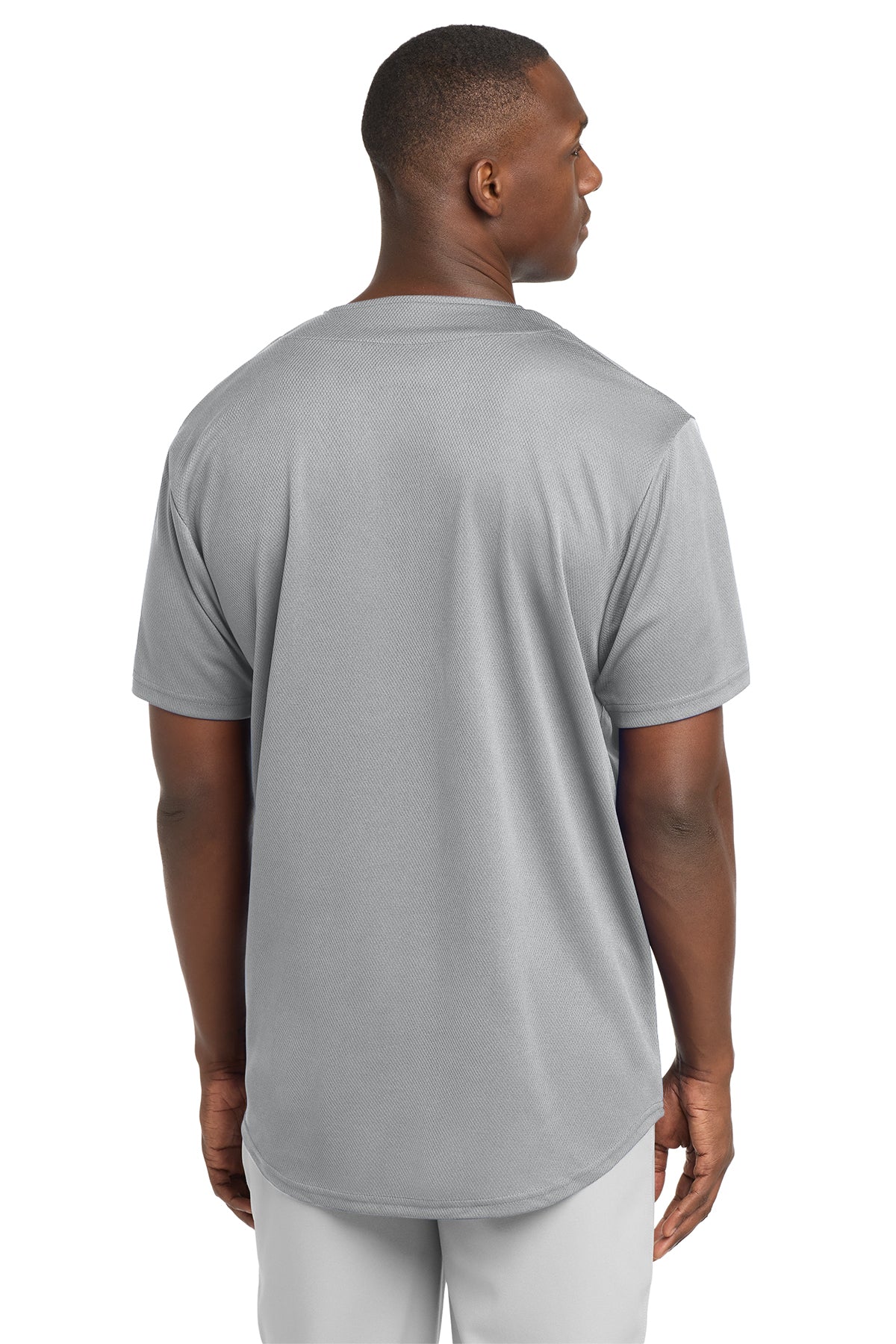Sport-Tek® PosiCharge® Tough Mesh Full-Button Jersey