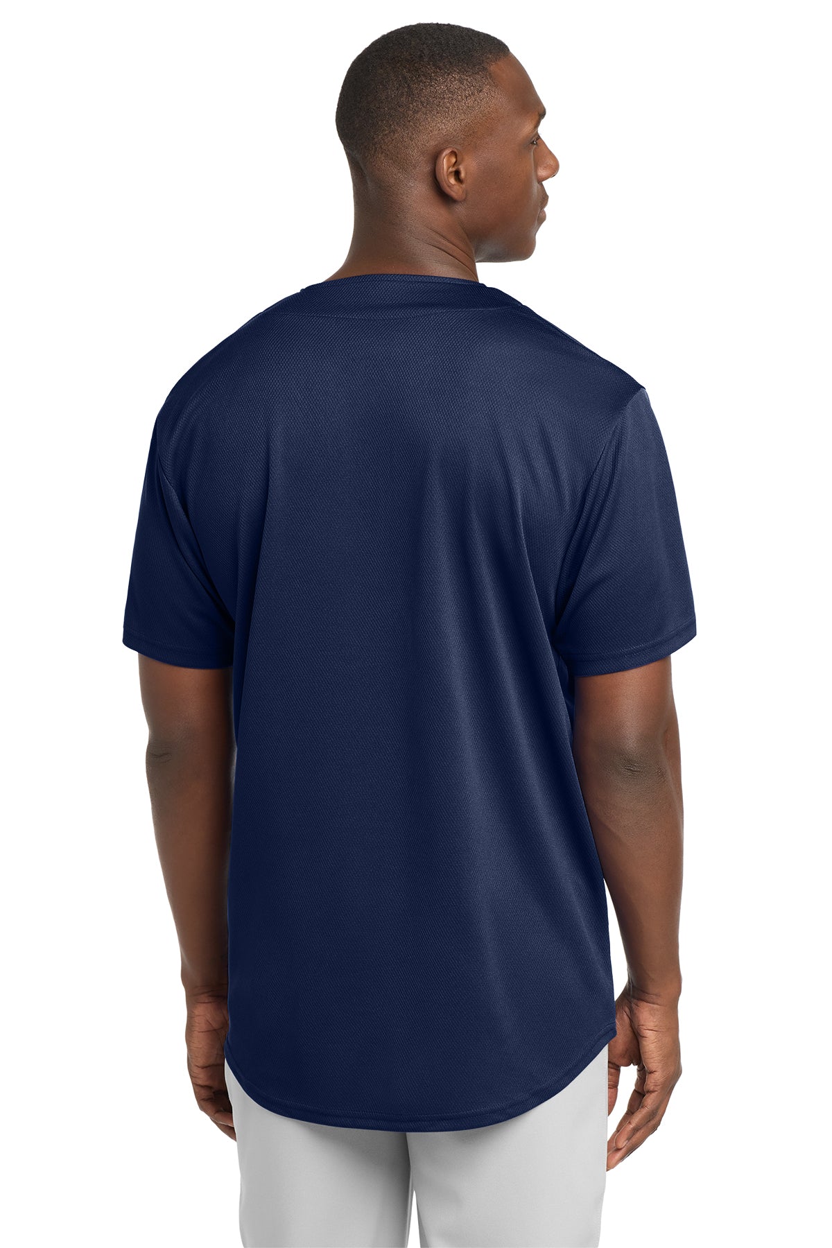Sport-Tek® PosiCharge® Tough Mesh Full-Button Jersey