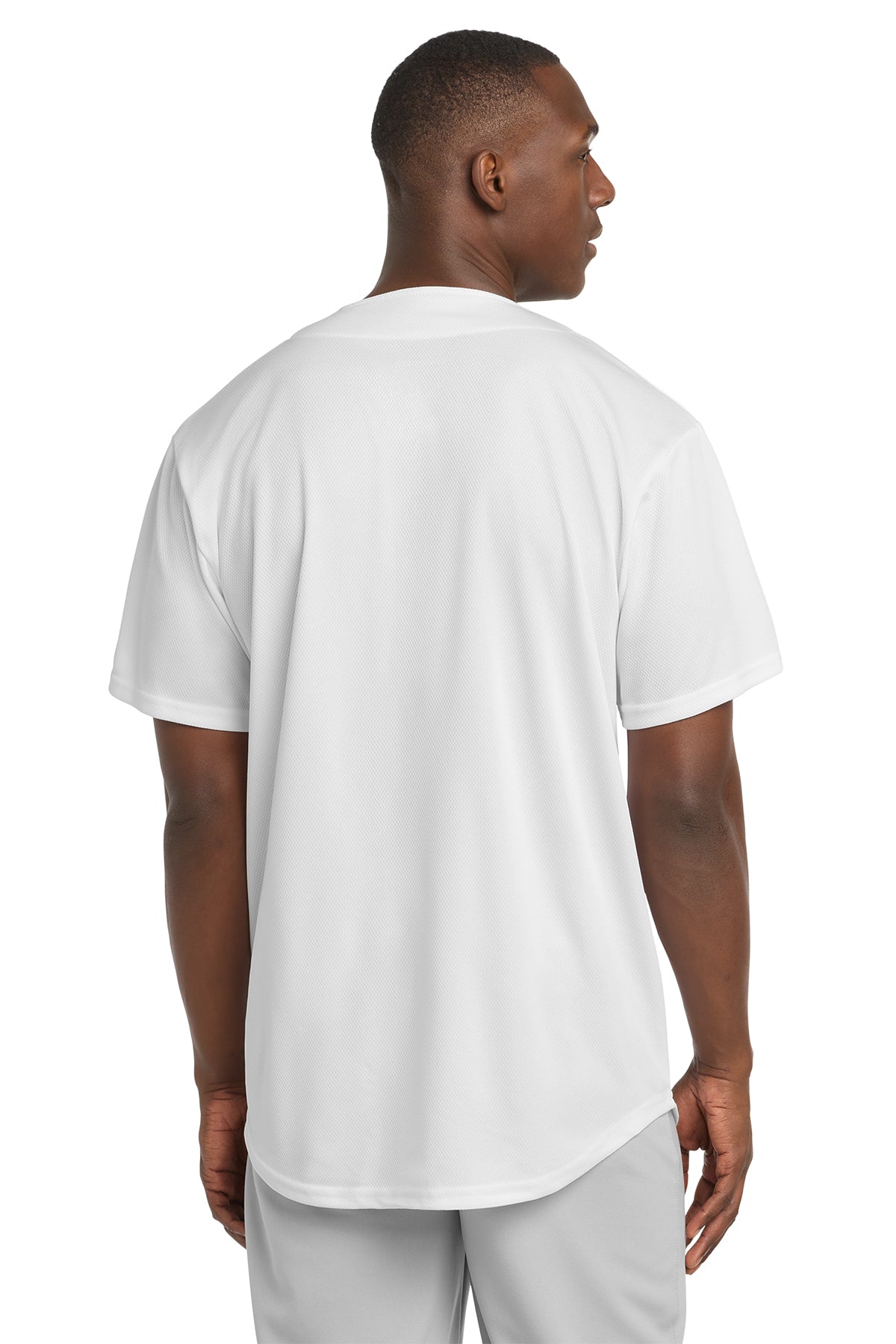 Sport-Tek® PosiCharge® Tough Mesh Full-Button Jersey