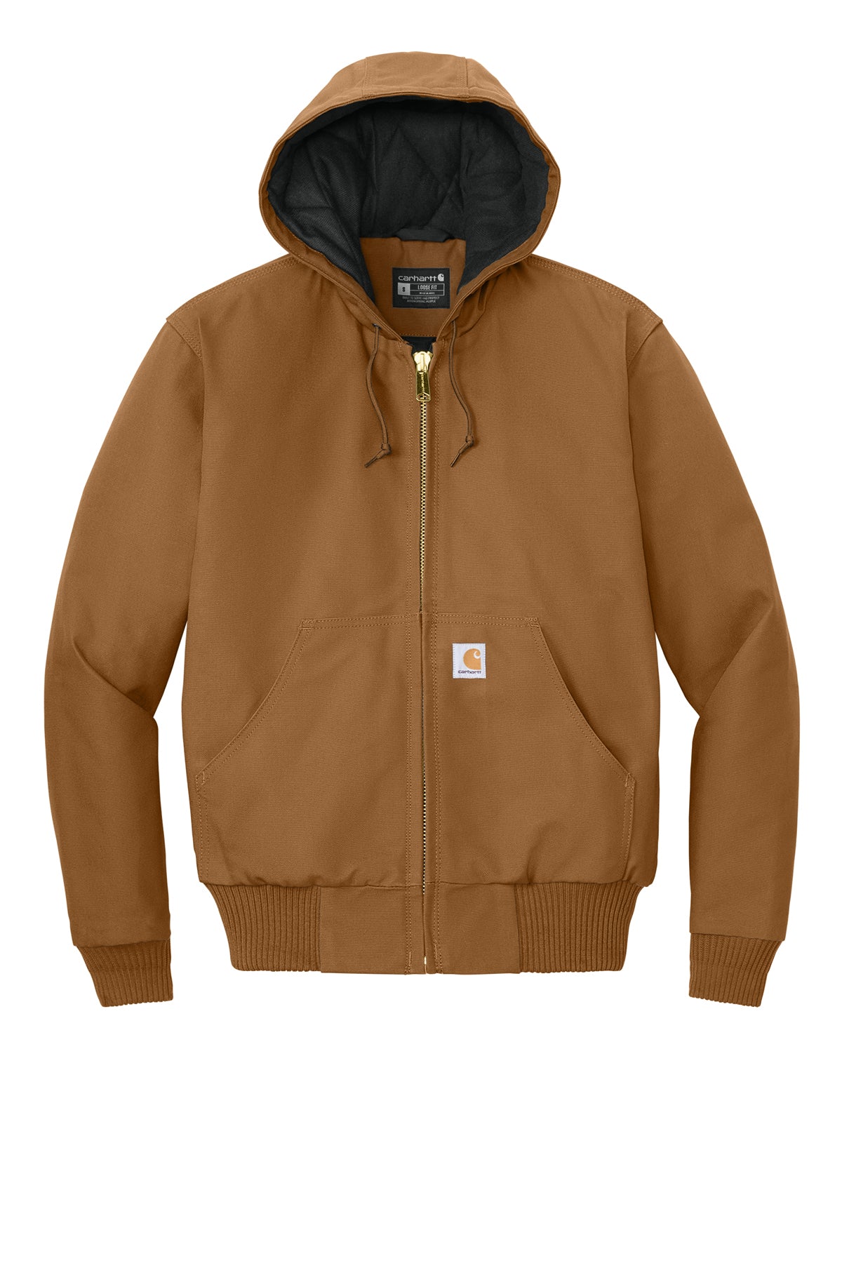 Carhartt® Quilted-Flannel-Lined Duck Active Jac