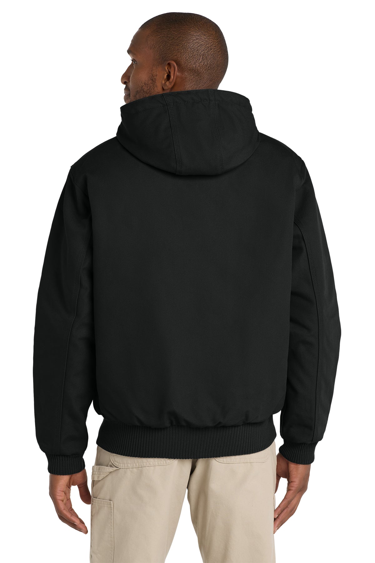 Carhartt® Tall Quilted-Flannel-Lined Duck Active Jac