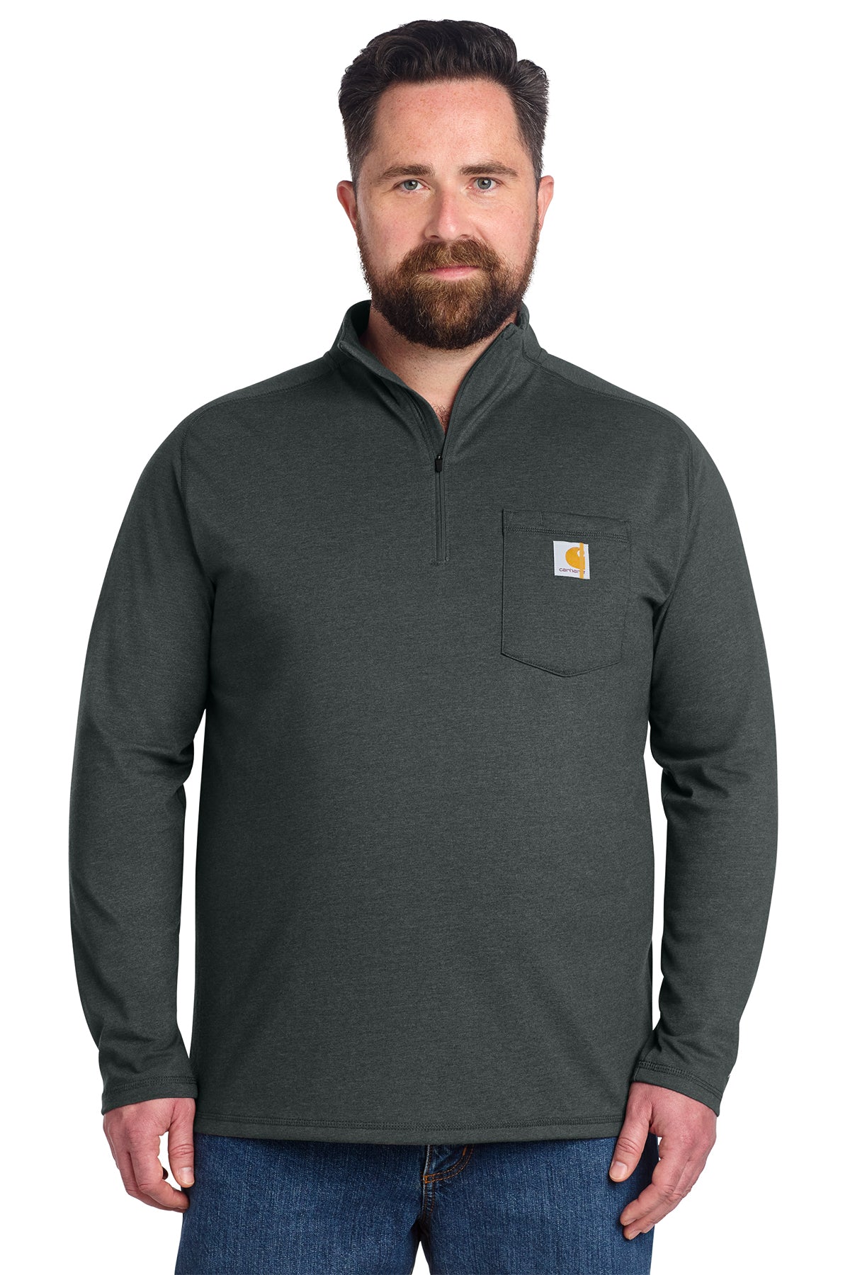 Carhartt Force® 1/4-Zip Long Sleeve T-Shirt