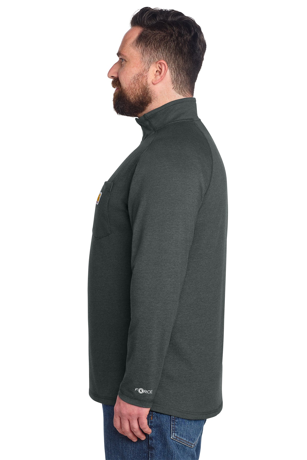 Carhartt Force® 1/4-Zip Long Sleeve T-Shirt