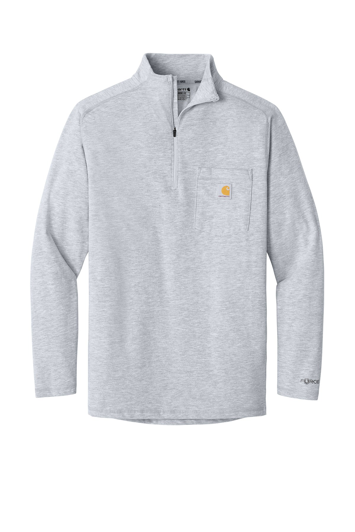 Carhartt Force® 1/4-Zip Long Sleeve T-Shirt