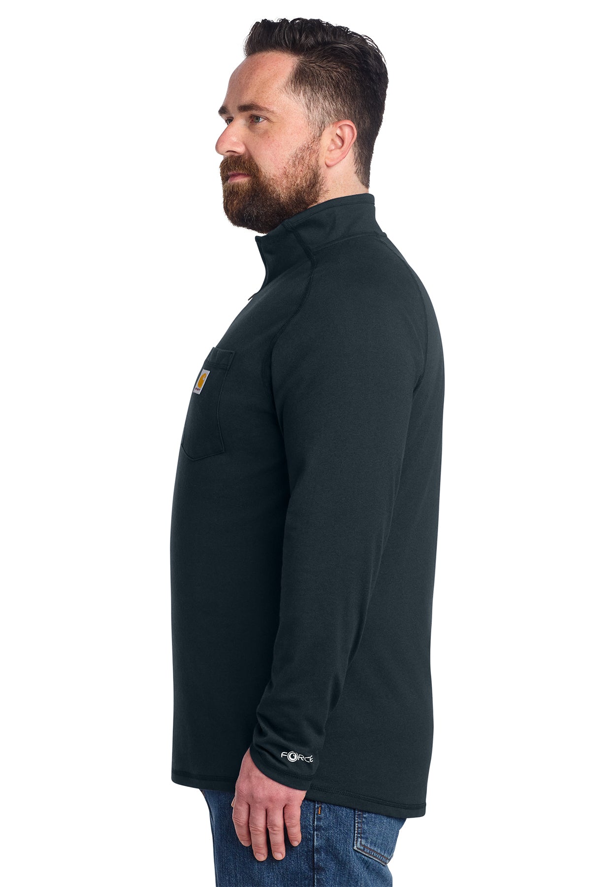 Carhartt Force® 1/4-Zip Long Sleeve T-Shirt